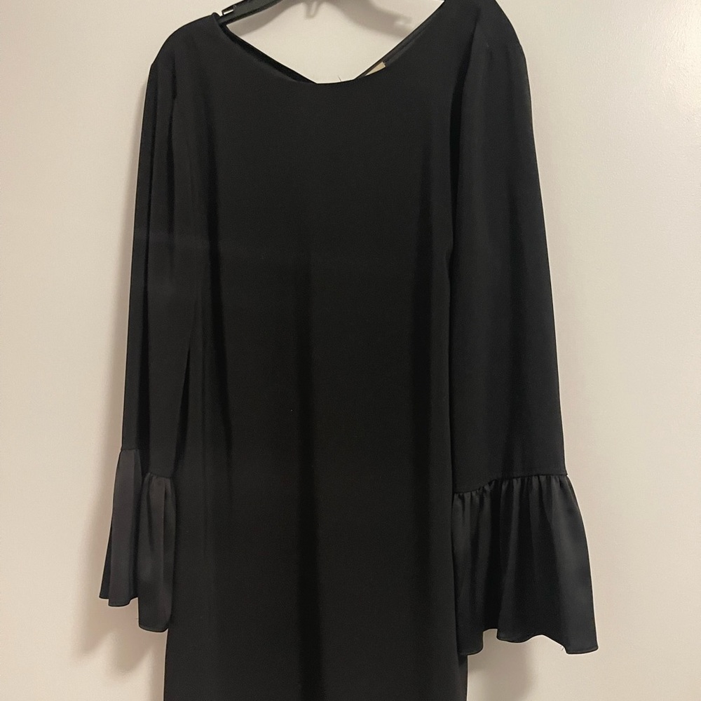 Flowy black dress